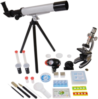 Microscope Telescope with Survival Kit Studica