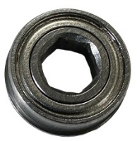 6mm Hex-Shaft Flanged Bearing (12 pack) - Studica